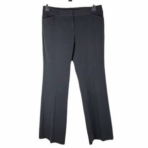 INC dark gray bootcut career pants 6